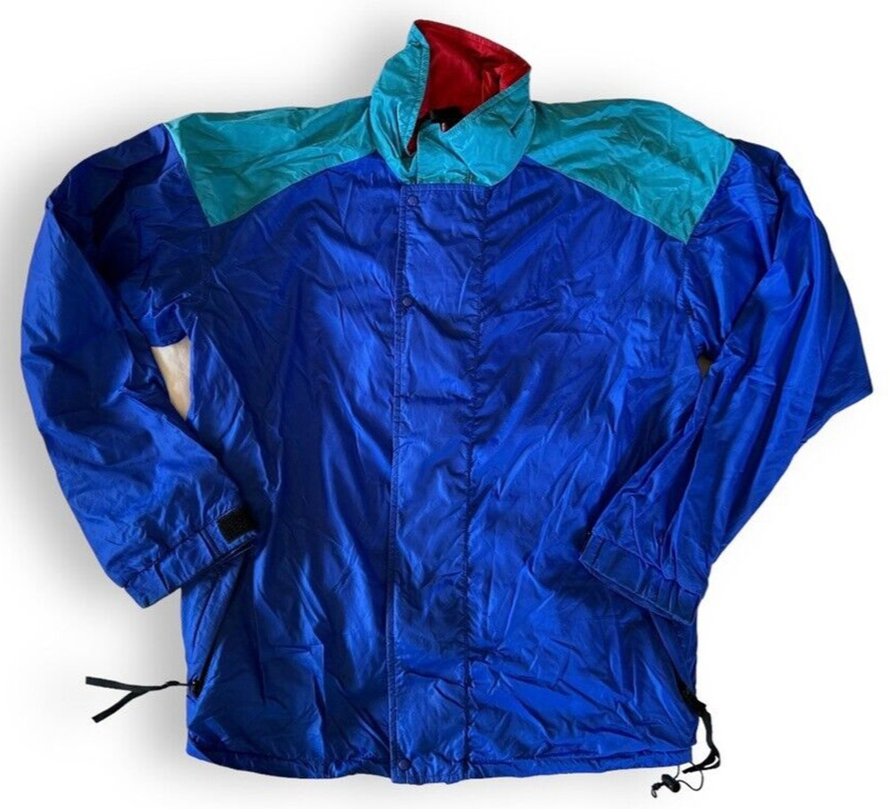 90s Marmot Gore-Tex Jacket Color-block Hooded Women M Vintage
